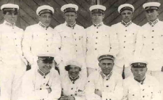 Командный состав аэроклуба 1936 г.